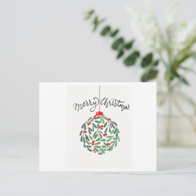 Simple Christmas postcards (Standing Front)