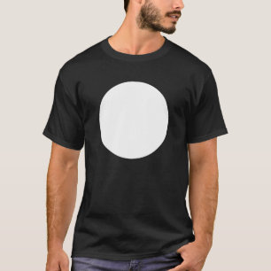 Simple Circle - Black T-Shirt