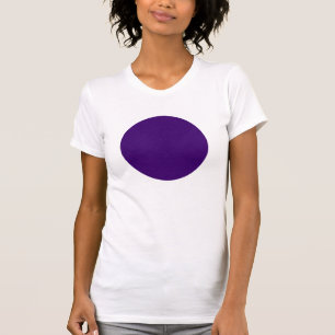 Simple Circle -Deep Purple T-Shirt
