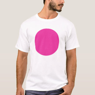 Simple Circle - Deep Rose T-Shirt