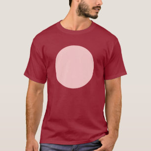 Simple Circle - Faded Pink T-Shirt