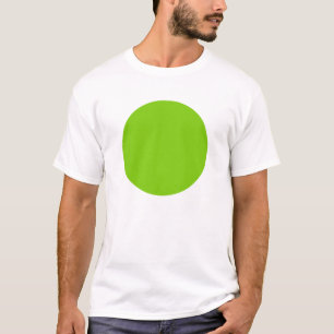 Simple Circle - Martian Green T-Shirt