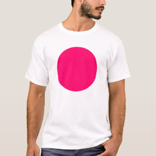 Simple Circle - Neon Red T-Shirt