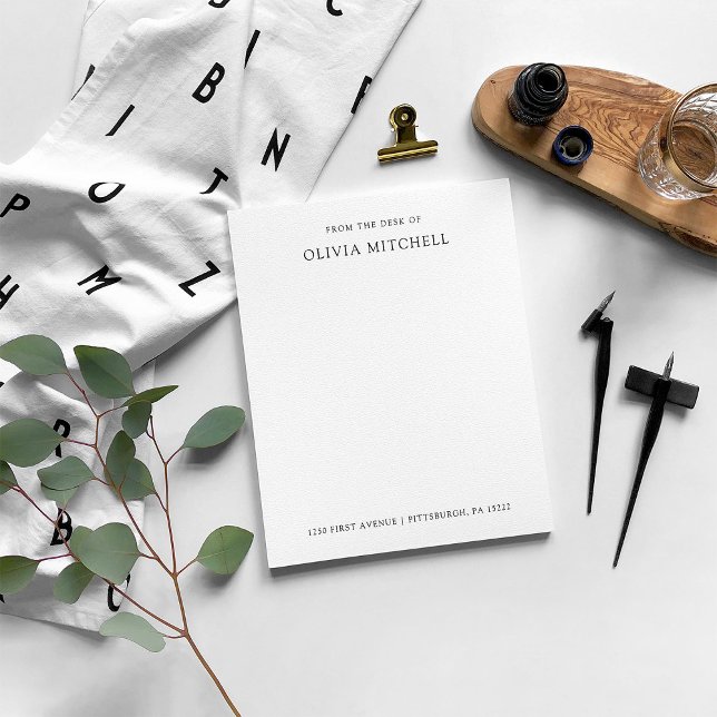 Simple Classic Black and White | Text Notepad (Creator Uploaded)