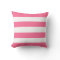 Simple Classic Bright Pink Horizontal Stripes