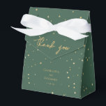 Simple Classic Christmas Wedding Thank You Favour Box<br><div class="desc">This simple classic Christmas wedding thank you favour box features a clean, bright white backdrop with simple, minimalist black and gold lettering and handwritten calligraphy accents. Embellishments of beautiful and classic green and red Christmas wreaths with delicate gold features create a perfect winter holiday aesthetic while maintaining a polished elegance...</div>