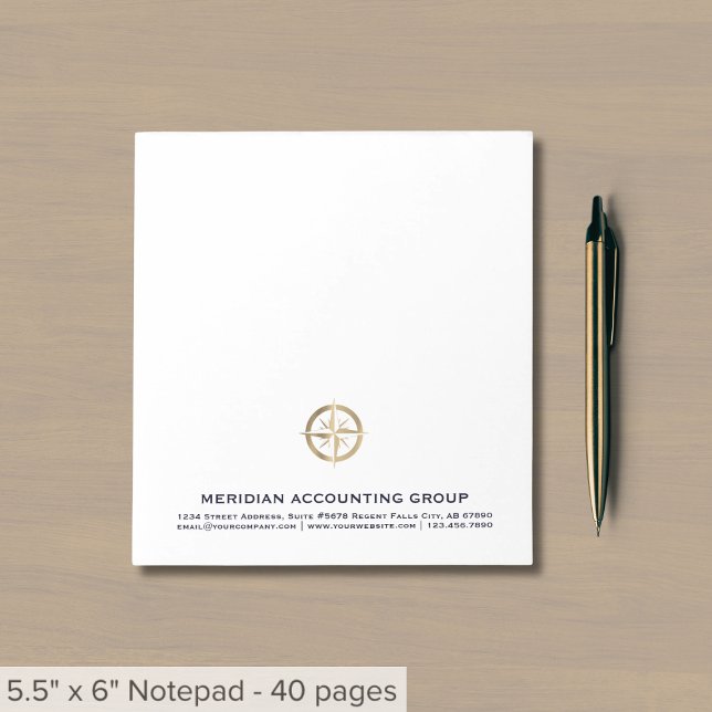 Simple Classic Notepad Custom Logo (Creator Uploaded)
