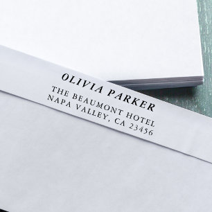 Simple Classic Return Address Self-inking Stamp