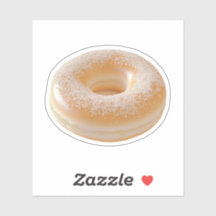 Simple Classic Sugar-Dusted Doughnut