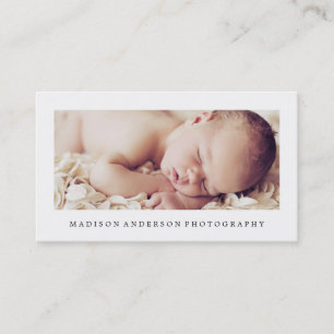 Simple & Clean 2   Photography Business Cards