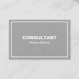 Simple Clean Frame Classic Business Card