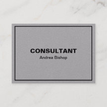 Simple Clean Frame Classic Business Card