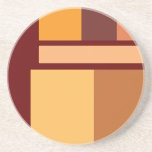 Simple Clean Modern Minimal Coaster