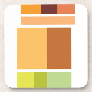 Simple Clean Modern Minimal Coaster