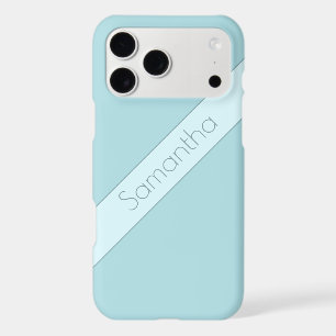 Simple Clean Two-Tone Powder Blue Protective