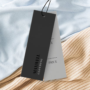 Simple Clothing Hang Tags