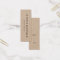 Simple Clothing  Kraft Hanging display Price Tag