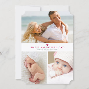 Simple Collage   White/Red