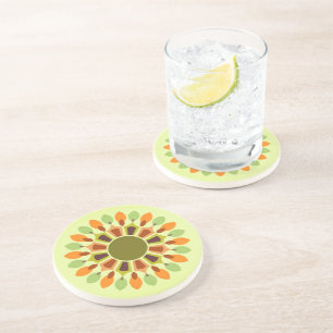 SIMPLE COLORFULL MODERN GIFT DAUGHTER SISTER MOM COASTER