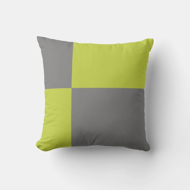 Simple Colour Blocks Cushion (Front)