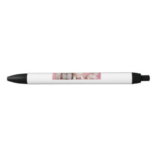 Simple colourful animal add name photo custom black ink pen