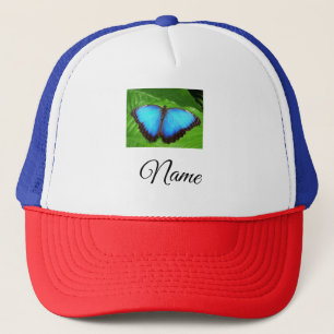 Simple colourful animal add name photo custom butt trucker hat