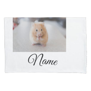 Simple colourful animal add name photo custom thro pillowcase