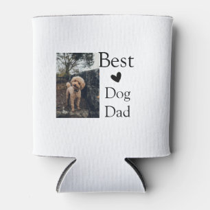 Simple colourful animal add name photo dog dad gif can cooler
