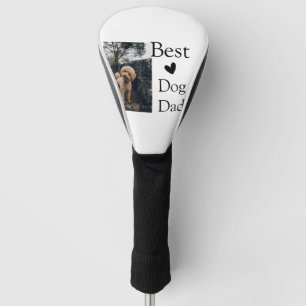 Simple colourful animal add name photo dog dad gif golf head cover