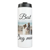 Simple colourful animal add name photo dog mum gif