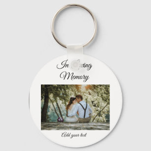simple colourful minimal loving memory sympathy key ring