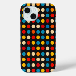 Simple Colours Dots iPhone 15 Case