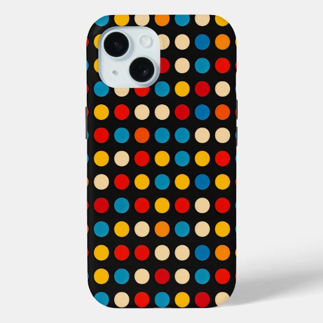 Simple Colours Dots Case-Mate iPhone Case (Back)
