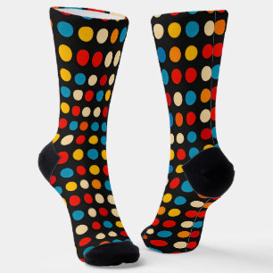 Simple Colours Dots Socks