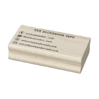 Simple Company Business Card Social Media