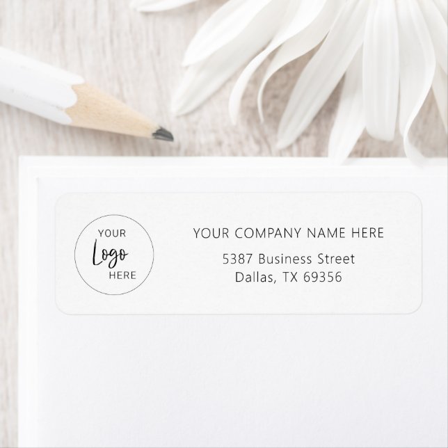 simple company business logo | return address return address label (Insitu)