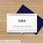 Simple Company Logo Business Card Holder<br><div class="desc">Elevate your networking game with this simple, sleek, and professional business card case. The clean white background features your logo, company name, address, contact information and website in classic typography in the lower thirds add a touch of sophistication to your business interactions. Stay organised and make a lasting impression with...</div>