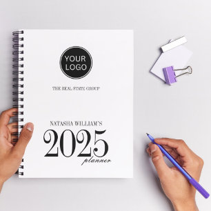 Simple Company Logo Custom 2025 Planner