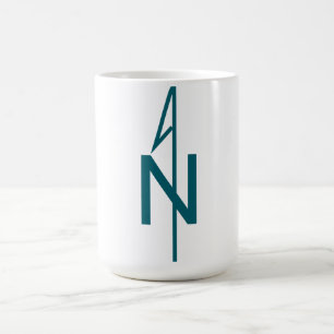 Simple Compass Rose Coffee Mug