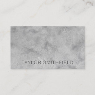 Simple Concrete Texture Business Card