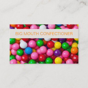 Simple Confectionery Supply Business Card