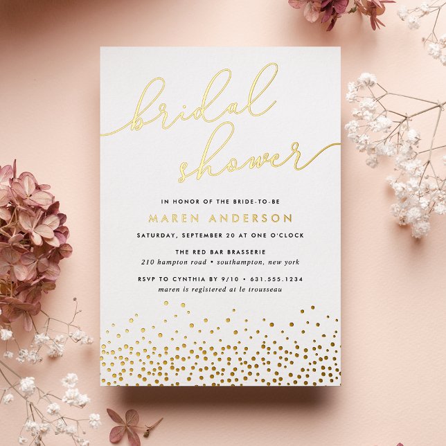 Simple Confetti Bridal Shower (Creator Uploaded)