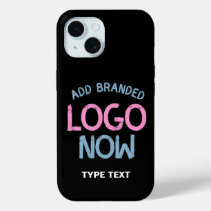 SIMPLE CONTEMPORARY CLEAN BLACK FASHIONABLE CLIENT iPhone 15 CASE