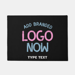 SIMPLE CONTEMPORARY CLEAN BLACK FASHIONABLE CLIENT DOORMAT