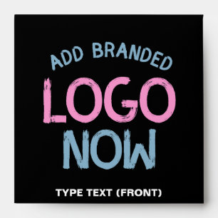 SIMPLE CONTEMPORARY CLEAN BLACK FASHIONABLE CLIENT ENVELOPE
