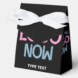 SIMPLE CONTEMPORARY CLEAN BLACK FASHIONABLE CLIENT FAVOUR BOX