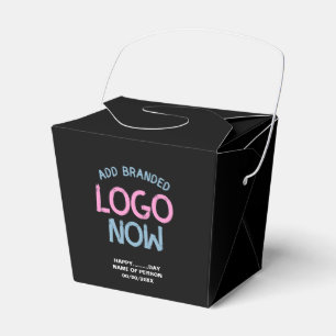 SIMPLE CONTEMPORARY CLEAN BLACK FASHIONABLE CLIENT FAVOUR BOX