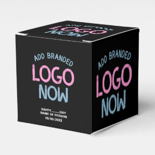 SIMPLE CONTEMPORARY CLEAN BLACK FASHIONABLE CLIENT FAVOUR BOX