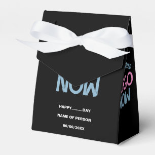 SIMPLE CONTEMPORARY CLEAN BLACK FASHIONABLE CLIENT FAVOUR BOX