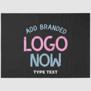 SIMPLE CONTEMPORARY CLEAN BLACK FASHIONABLE CLIENT TISSUE PAPER